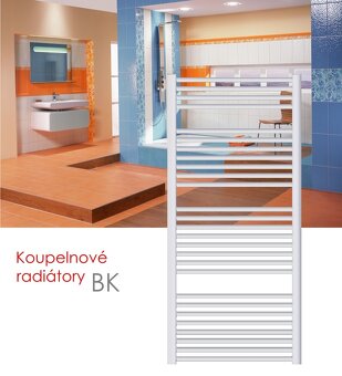 koupelnový radiátor ELVL Bitherm BKM 600 × 1233 mm - 2