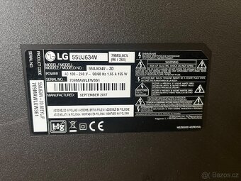TELEVIZE LG 55UJ634V - 2