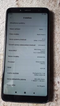 Použitý mobil - Xiaomi Redmi note 5 - 2