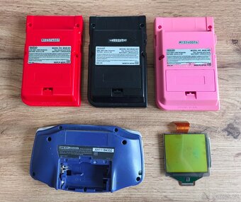 Nintendo Gameboy kryty a displej - 2