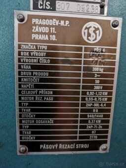 Prodám pásovou pilu na textil - 2
