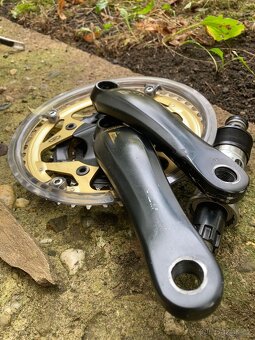 Kliky Shimano Deore LX M572 GOLD - 2