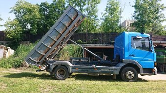 Hákový nosič kontejnerů Mercedes Atego 815 - 2