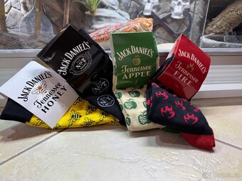 LUXUSNÍ PONOŽKY JACK DANIEL’S 4 páry - 2