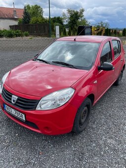 Prodám Dacia Sandero r.v.2008, motor 1,4 benzin - 2
