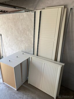 Rozkládací postel IKEA Hemnes - bílá - 2