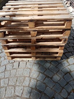 Dřevěná paleta 100 x 100 cm  x 13 cm - 2