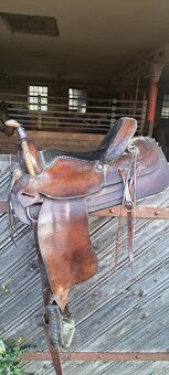 Westernové sedlo - 2