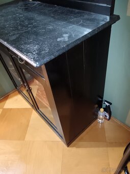 Historická komoda se zrcadlem - cca konec 19. stol. - 2