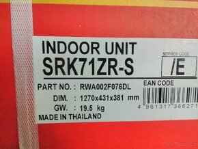 Pouze vnitřní jednotky klimatizace Mitsubishi - 2