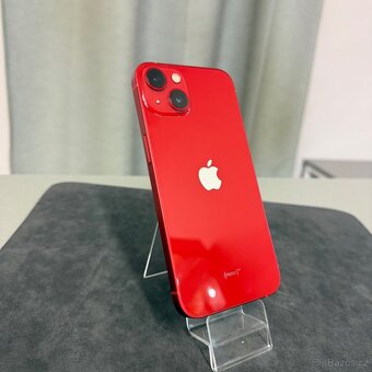 iPhone 13 256GB červený, bez škrábance, 12 měsíců záruka - 2
