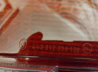 Škoda 120 Rapid - zadní kryty světel model M - 2