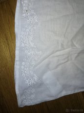 Bílá dívčí halenka Mila Blue 108 cm - 2