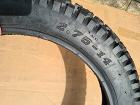 Original pneu guma na KS-S22 2.75 - R14 - nova, nejeta. - 2