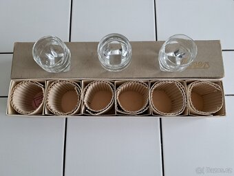 Sklenky na destiláty Moser Karlsbad - 2