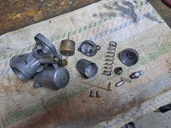 CZ 175 502 prase karburátor Jikov 2924SD14b sytič - 2