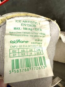 dámské kožené brusle vel. 37 - 2