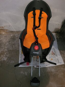 Prodám cyklosedačku Hamax Siesta + dětskou helmu - 2