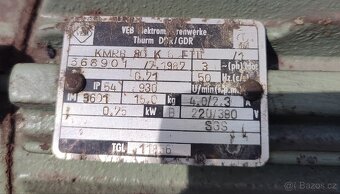 Elektromotor 0.75 kW 930 ot./min. - 2