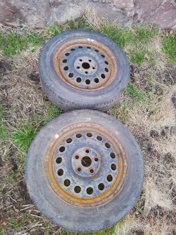 2x disk VW Sharan s pneu 215/55 R16 - 2