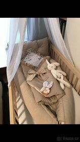 Dětská postýlka s matrací a krytem- vše jako nové - 2
