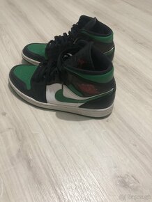 Jordan 1 Mid Green Toe - 2