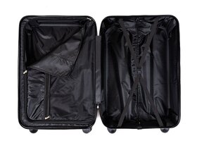 Cestovní kufry Mifex V99, sada 3kusů,M,L,XL,černá TSA - 2