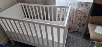 Ikea detská postýlka SUNDVIK s matrací SKONAST - 2