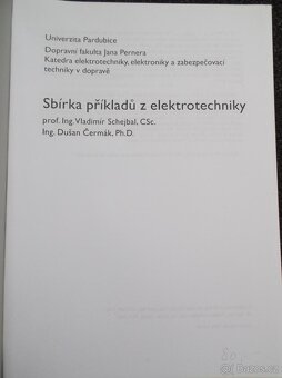 Sbírka příkladů z elektrotechniky – Univerzita Pardubice - 2