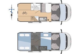 Obytné auto Fiat, Horus 45, Rimor - 2