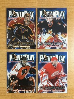 Hokejové karty NHL Hašek, Turek, Hnilička, Čechmánek - 2