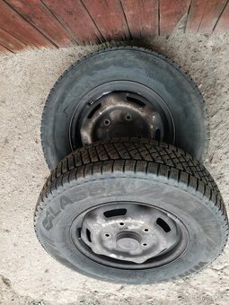 Ford Transit - 2x disky + zimní pneumatiky 215/75 R16C - 2