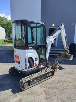 Minibagr Bobcat E20Z Nulový přesah - 2