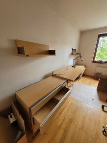 Délkově variabilní velkorysá kancelářská sestava - 2