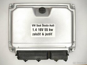 Řídicí jednotky motoru 1.4 Škoda Seat Volkswagen - 2