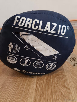 Kempingový spací pytel Forclaz 10° - 2