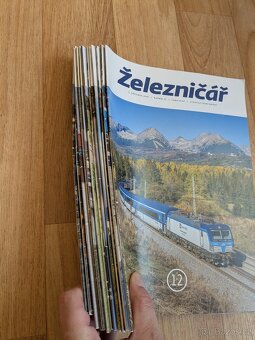 Časopis Železničář - kompletní ročník 2024 - 2