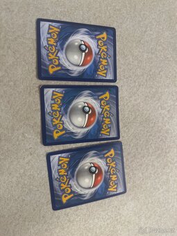 3 pokémon karty - 2