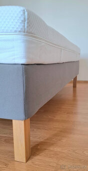BOXSPRING POSTEL IKEA ESPEVÄR 140x200 - 2