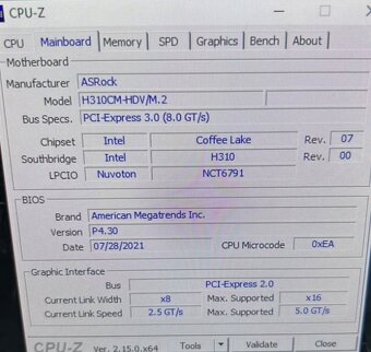 Intel i3-9100 +asrock h310cm-hdv/m.2 +16gb ddr4 +SSD 120gb - 2