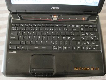 MSI GX 60 herní notebook - 2