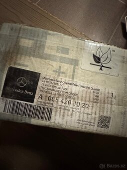 Brzdové destičky Mercedes S W222 - 2