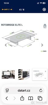 Podstavec Meliconi Space LCD M (476400) černý - 2
