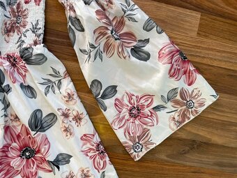 Nové květinové minišaty, vel M, Shein - 2