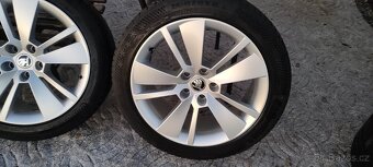 4ks ALU kol 18" ZENITH+zimní Continental - 2