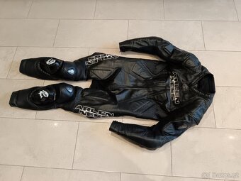 Arlen Ness Racing-Pánská kožená moto kombinéza, jednodíl - 2