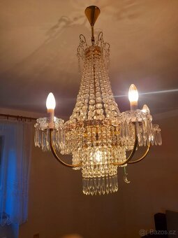 Lustr z křišťálového skla - 2