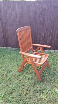 rozkládací stůl + 6 polohovací křeslo Mountfield - 2