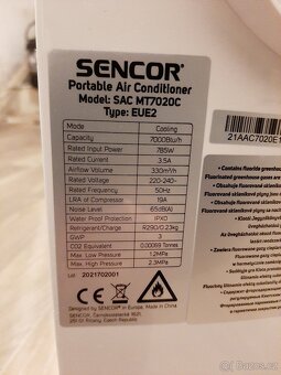 Mobilní klimatizace SENCOR - 2