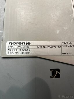 Indukční varná deska Gorenje - 2